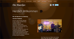 Desktop Screenshot of diemaeckies.de